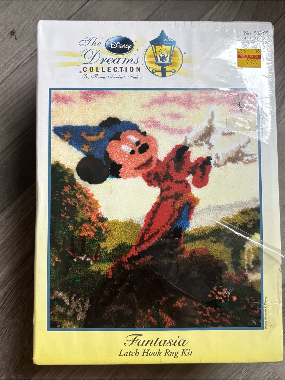 Disney Fantasia Latch Hook Rug Making Kit